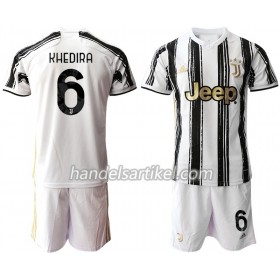 Juventus Turin Sami Khedira 6 Kinder Heim Trikotsatz 2020/21 Kurzarm (+ Kurze Hosen)